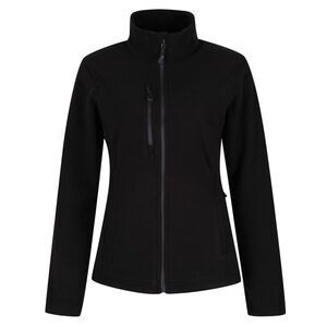 Regatta Professional Womens/Ladies Recycled Full Zip Fleece Jacket / Black